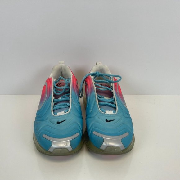 Nike Air Max 720 Pink Sea Shoes Lava Glow Blue Flury Womens Size 10 - Picture 2 of 7